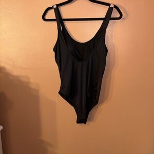 Sweet Secret Dazzled One Piece Padded Black Swimsuit Size XXL/44